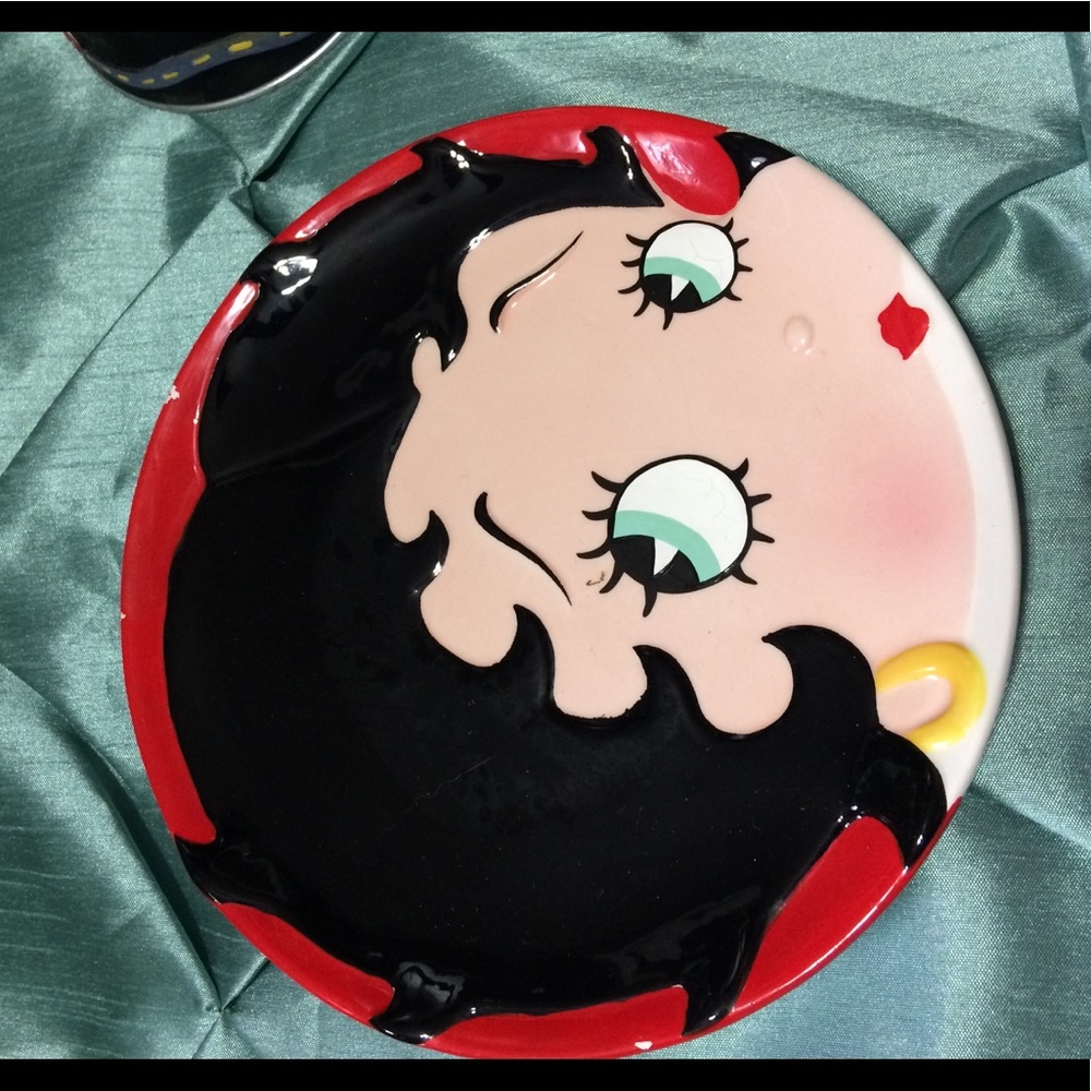 Betty boop plate